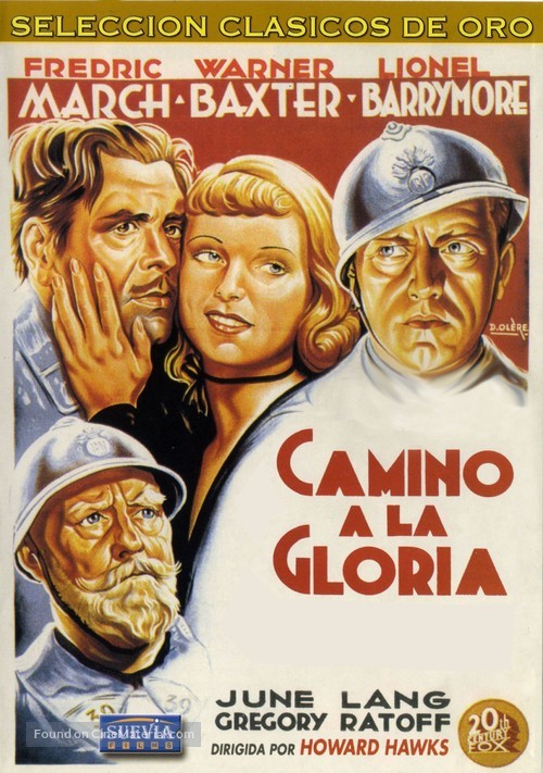 The Road to Glory - Spanish DVD movie cover