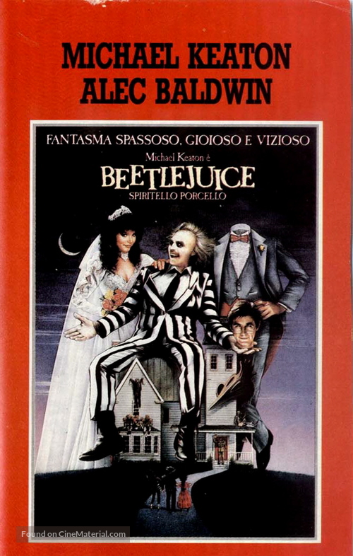 Beetle Juice - Italian Movie Cover