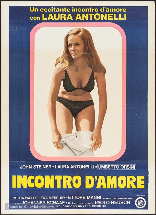 Incontro d&#039;amore - Italian Movie Poster