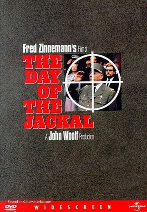 The Day of the Jackal - DVD movie cover