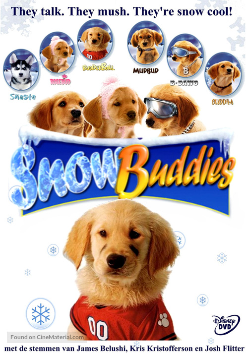 Snow Buddies - Dutch DVD movie cover