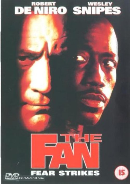 The Fan - British DVD movie cover