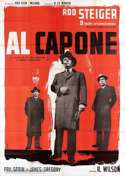 Al Capone - Italian Movie Poster
