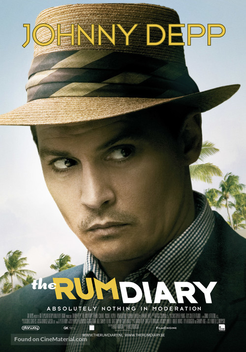 The Rum Diary - Dutch Movie Poster