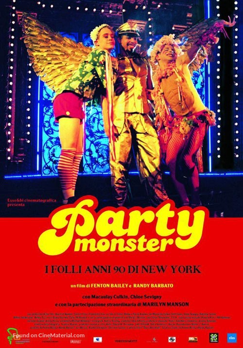 Party Monster - Italian Movie Poster