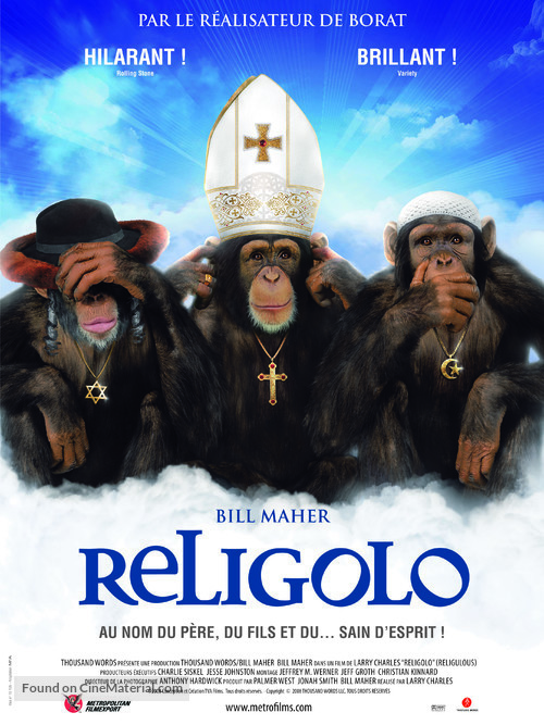 Religulous - French Movie Poster