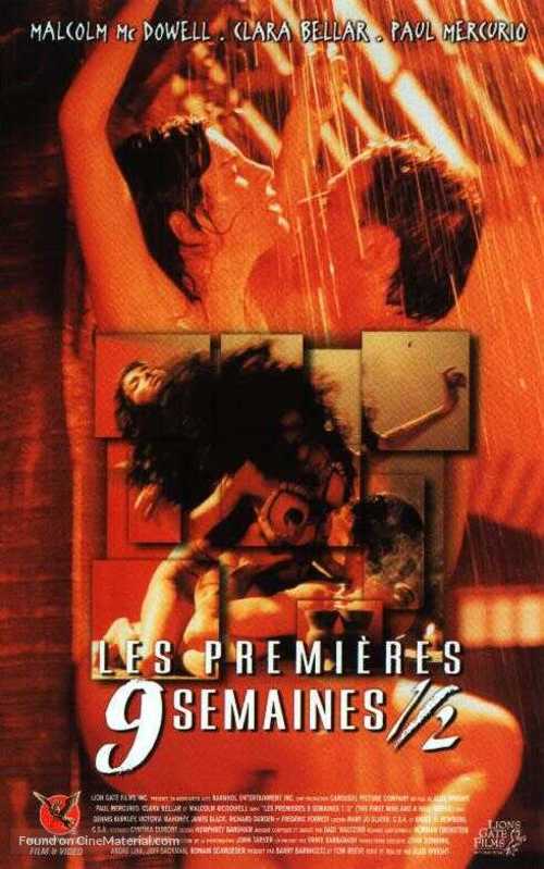 The First 9 1/2 Weeks - French VHS movie cover