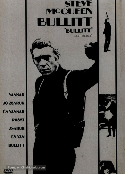 Bullitt - Hungarian Movie Cover