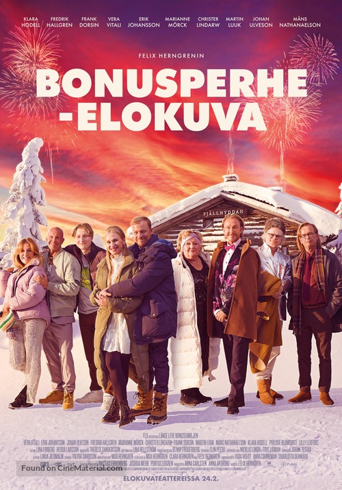 L&auml;nge leve bonusfamiljen - Finnish Movie Poster