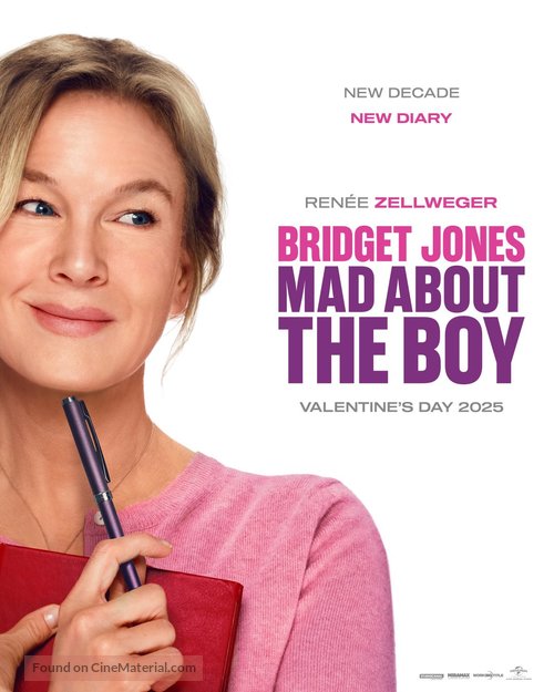 Bridget Jones: Mad About the Boy - British Movie Poster