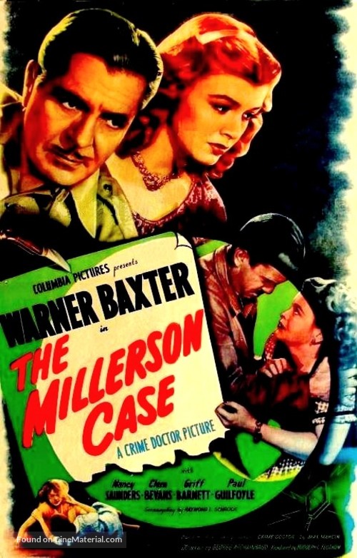 The Millerson Case - Movie Poster