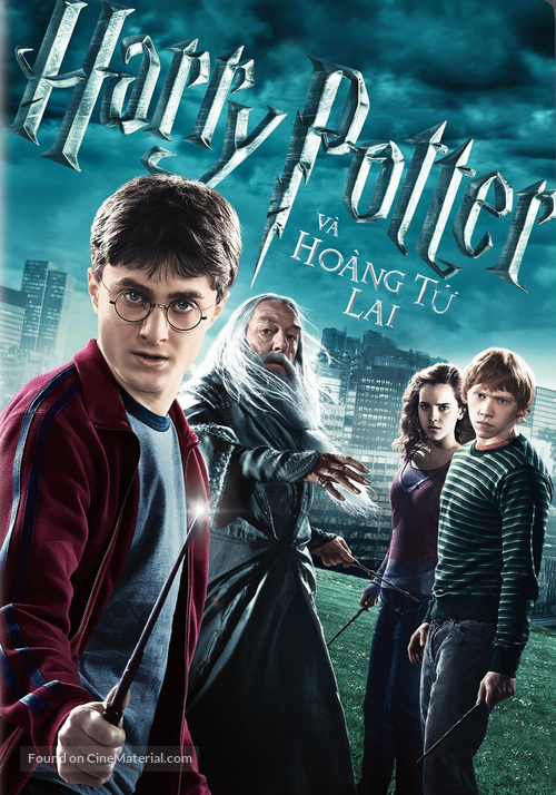Harry Potter and the Half-Blood Prince - Vietnamese DVD movie cover