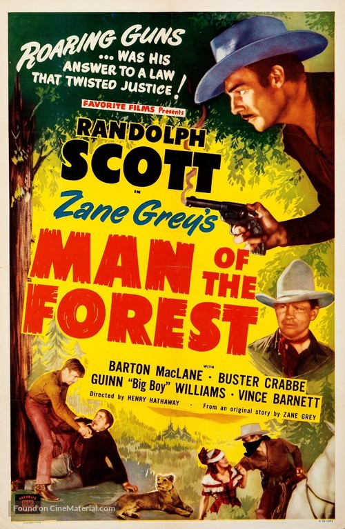 Man of the Forest - Movie Poster