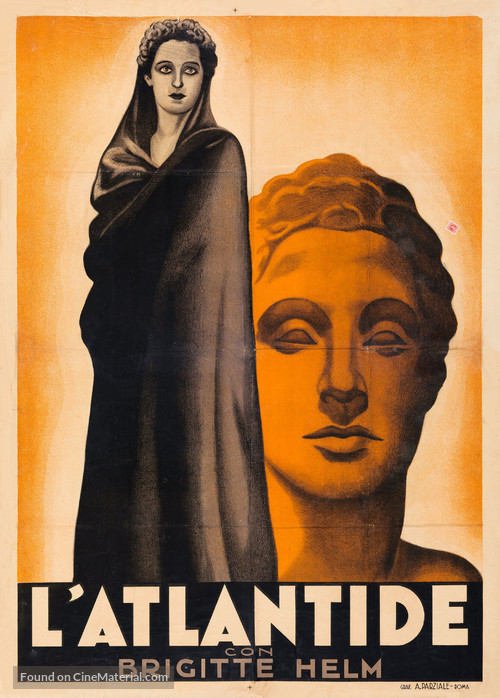 L&#039;Atlantide - Italian Movie Poster