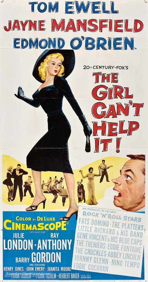 The Girl Can&#039;t Help It - Movie Poster