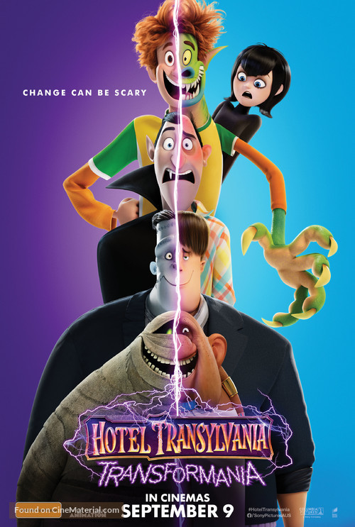 Hotel Transylvania: Transformania - Australian Movie Poster