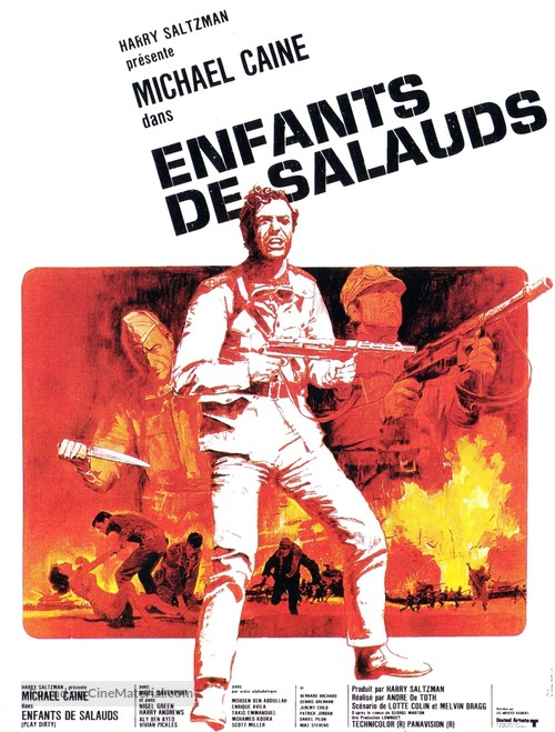 Play Dirty - French Movie Poster