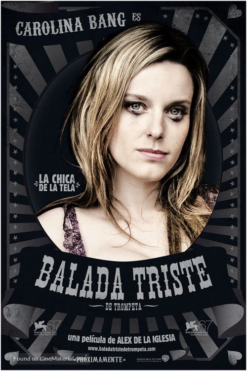 Balada triste de trompeta - Spanish Movie Poster