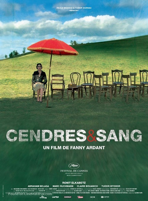 Cendres et sang - French Movie Poster