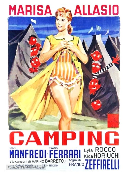Camping - Italian Movie Poster