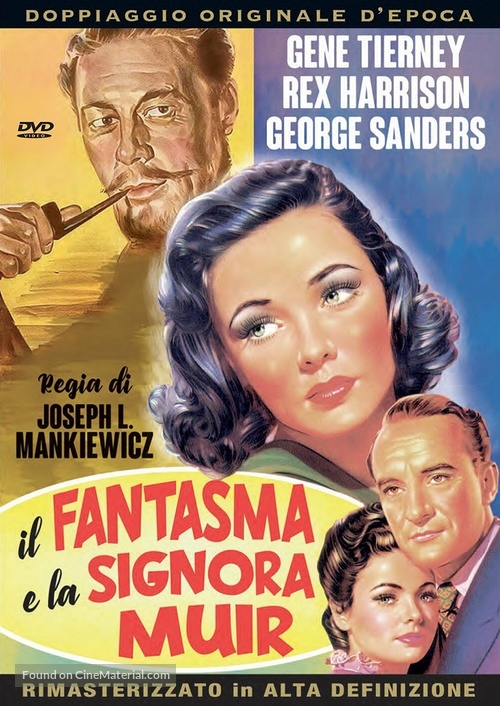 The Ghost and Mrs. Muir - Italian DVD movie cover