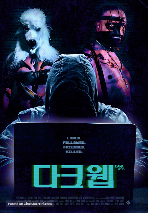 Dark Web: Descent Into Hell - South Korean Movie Poster
