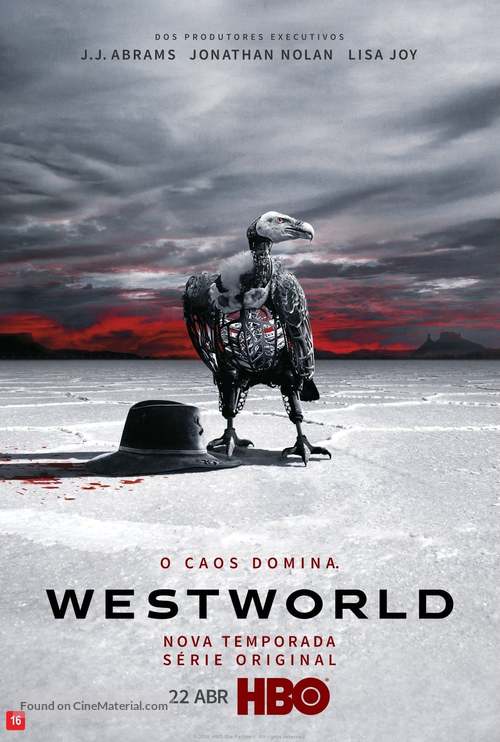 &quot;Westworld&quot; - Brazilian Movie Poster