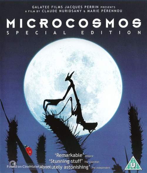 Microcosmos: Le peuple de l&#039;herbe - British Movie Cover