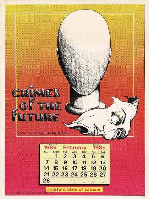 Crimes of the Future - Canadian poster