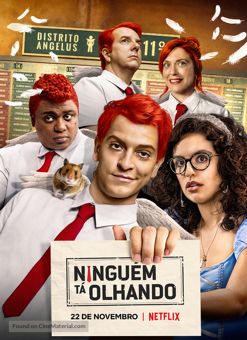 &quot;Ningu&eacute;m T&aacute; Olhando&quot; - Brazilian Movie Poster