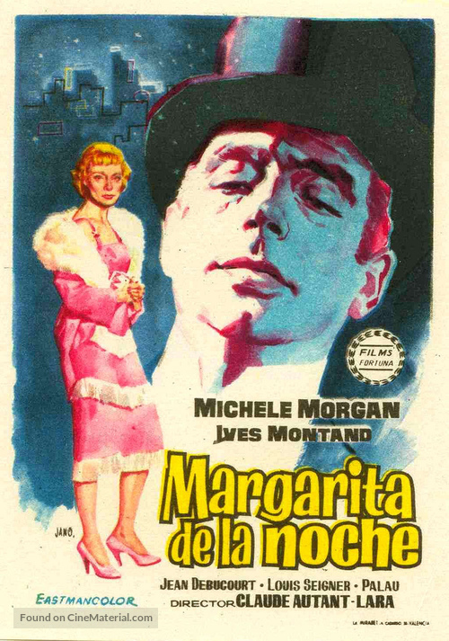 Marguerite de la nuit - Spanish Movie Poster