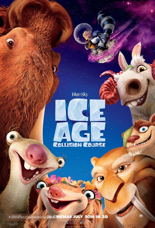 Ice Age: Collision Course - Indonesian Movie Poster