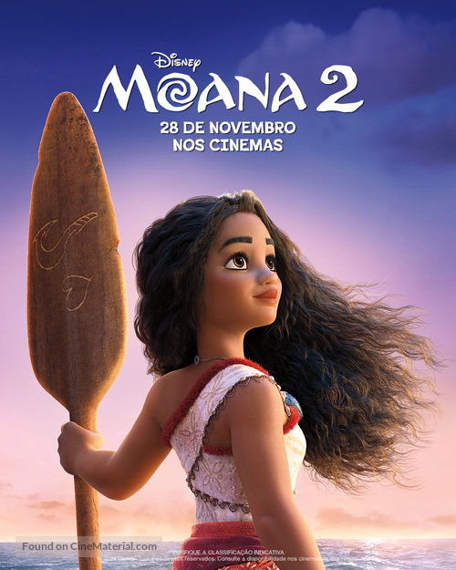 Moana 2 - Brazilian Movie Poster