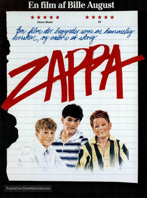 Zappa - Danish Movie Poster