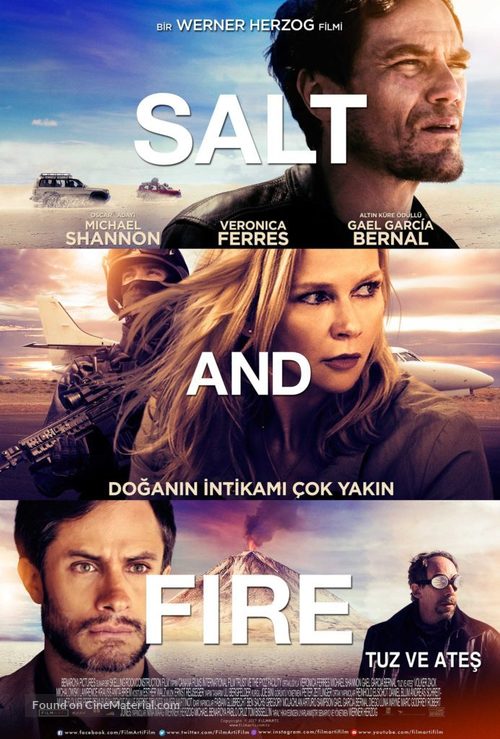 Salt and Fire - Turkish Movie Poster