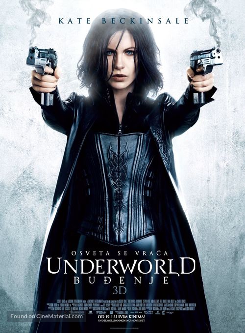 Underworld: Awakening - Bosnian Movie Poster