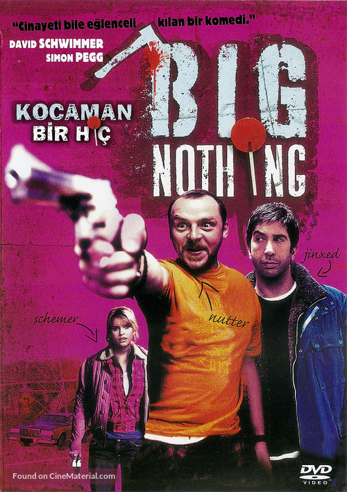 Big Nothing - Turkish DVD movie cover
