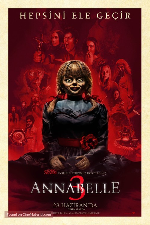 Annabelle Comes Home - Turkish Movie Poster
