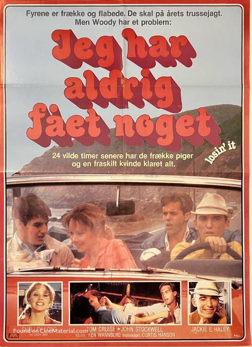 Losin&#039; It - Danish Movie Poster