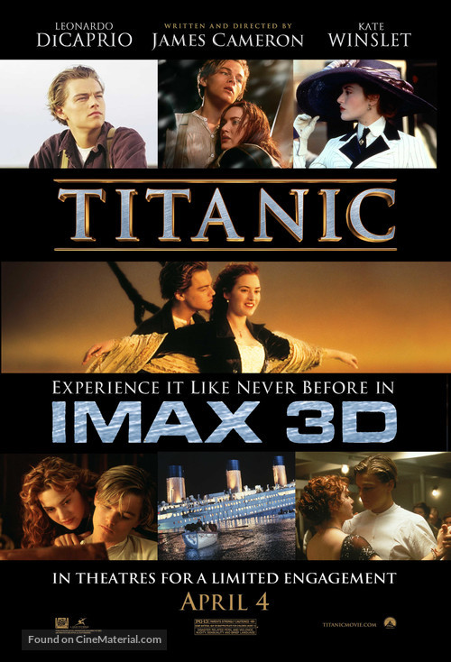 Titanic - Re-release movie poster