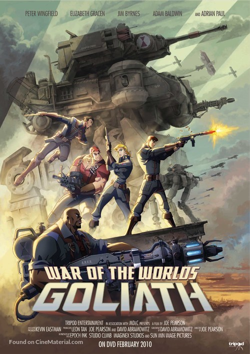 War of the Worlds: Goliath - Malaysian Video release movie poster