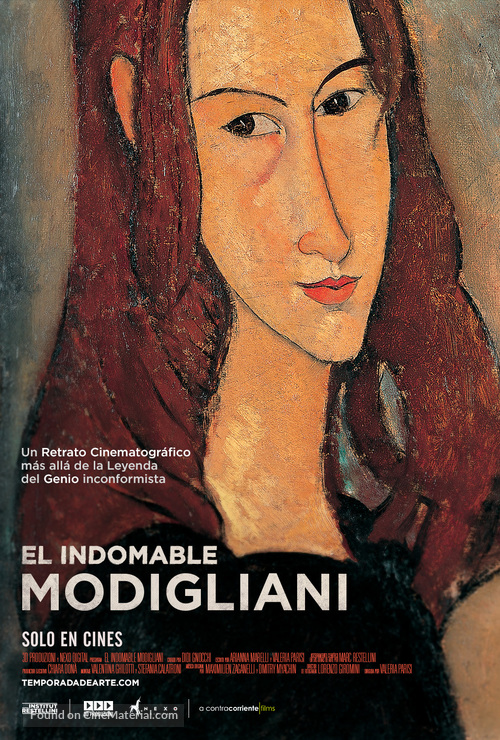 Maledetto Modigliani - Spanish Movie Poster