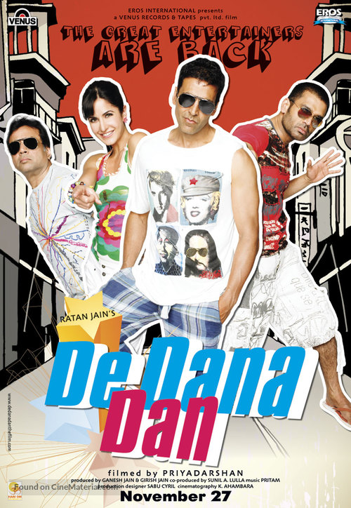 De Dhana Dhan - Indian Movie Poster