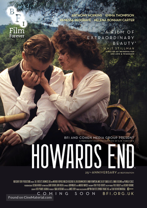 Howards End - British Movie Poster