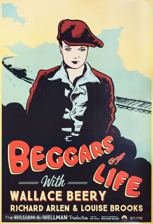 Beggars of Life - Re-release movie poster