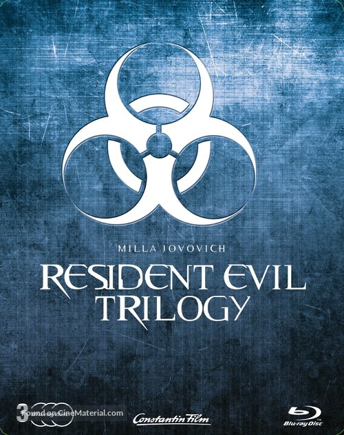 Resident Evil: Extinction - Blu-Ray movie cover