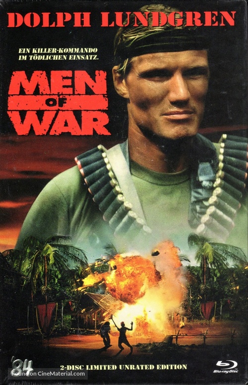 Men Of War - German Blu-Ray movie cover