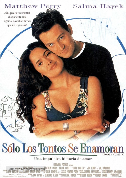 Fools Rush In - Spanish Movie Poster