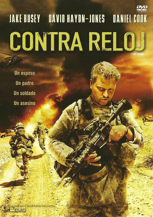 Time Bomb - Argentinian DVD movie cover