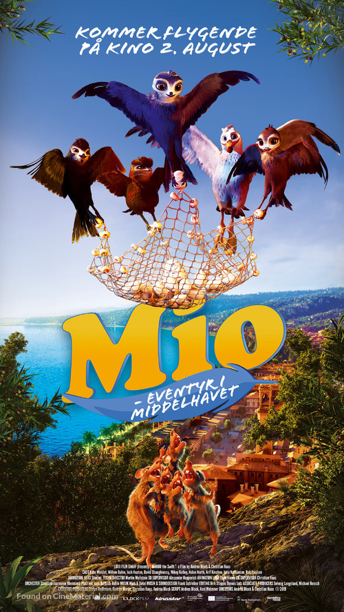 Manou the Swift - Norwegian Movie Poster